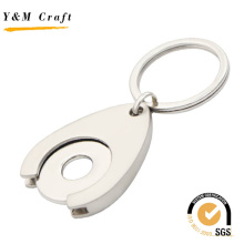Promotional Supermarket Gift Trolley Coin Key Chain
